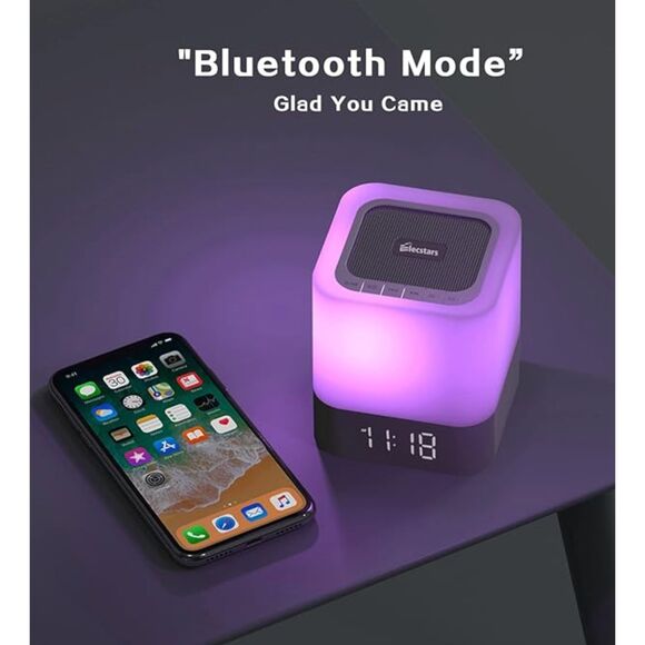 Multifunctional Touch Speaker/LED/Bluetooth/Alarm/MP3 Player/Phone Calls - Picture 1 of 7